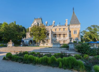 Rus İmparator alexander III massandra (yakın yalta) Sarayı. 1881-1902 yılında inşa edilmiş. Kırım, Ukrayna