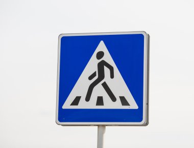 yaya geçiş trafik işaretleri