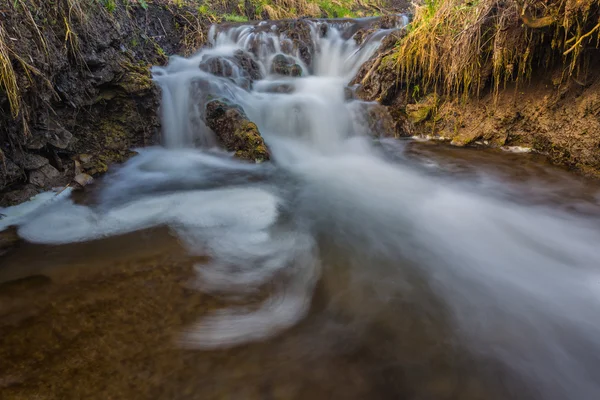 Cascata del fiume nel grande canyon — Foto Stock