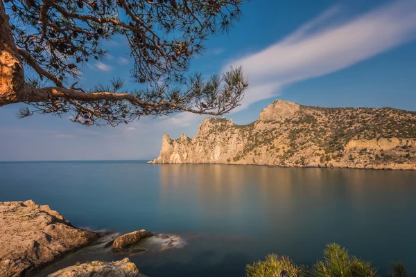 Rocky coastline of "Novyi Svet" — Stock Photo, Image