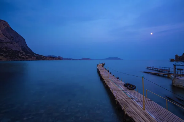 "novyi svet の湾の夕日" — ストック写真