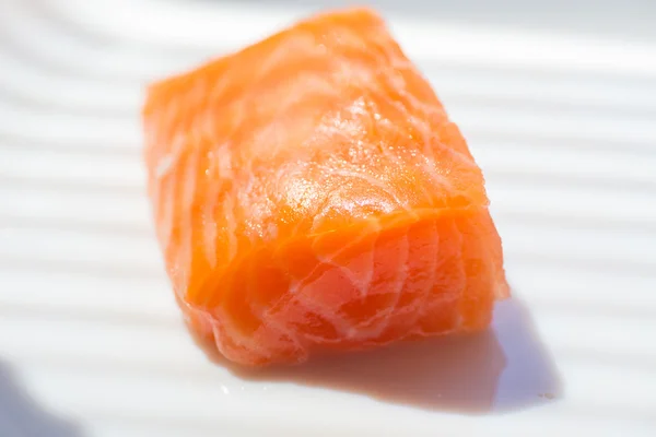 Tres trozos de salmón —  Fotos de Stock