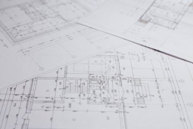 Mimari planlar. İnşaat alanı, planlar..