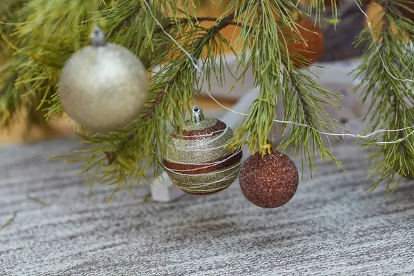 Ağaçta Noel Süsü — Stok fotoğraf