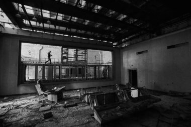 SSCB'nin hava radar sisteminin gizli askeri tesisin komuta merkezi yok. Chernobyl nükleer santral, altüst askeri komuta merkezi. Terk edilmiş askeri temel, askeri birlik