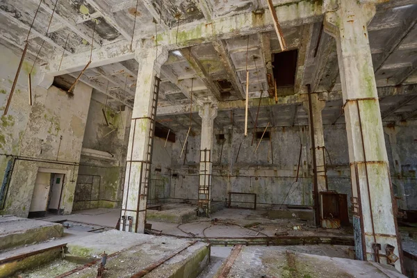 Base Militare Top Secret Nascosta Chernobyl Picchio Russo — Foto Stock