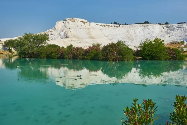 Pequeño Lago Pamukkale Turquía —  Fotos de Stock