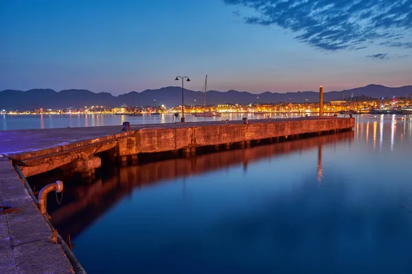 Bankinsättning Marmaris Sommarkväll Turkiet — Stockfoto