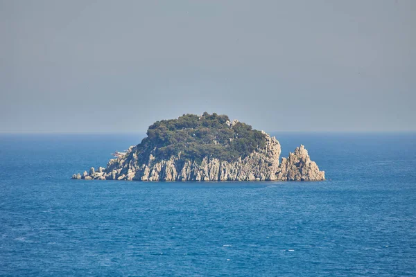 Isola Camelia Vicino Marmaris Nel Mar Egeo Laguna Blu Montagne — Foto Stock