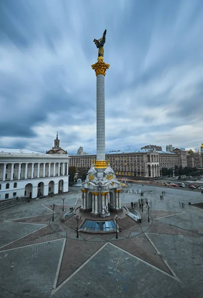 Kiew Ukraine September 2017 Unabhängigkeitsplatz Maidan Nezalezhnosti Kiew Und Nationales — Stockfoto