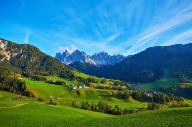Santa Maddalena, Dolomites Sıradağları, Güney Tyrol, İtalya