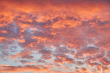 Panorama sunset sky for background or sunrise sky and cloud at morning.