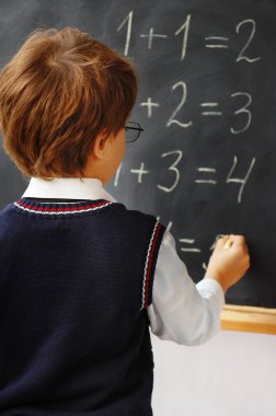 okul içinde bir classrom