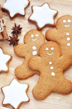 Zencefilli kurabiye adam kurabiye