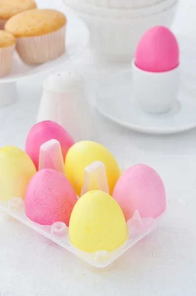 Easter table setting — Stock Photo, Image