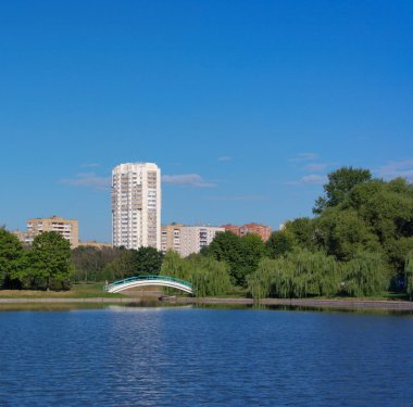 Şehir parkında yaz