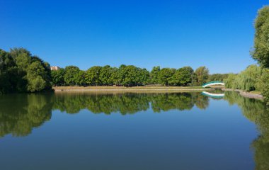 Şehir parkında yaz