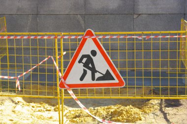 yol çalışmaları işareti