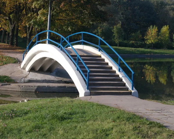 Park in gold fall — Stock Photo, Image