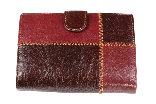 絶縁革製の財布 — ストック写真