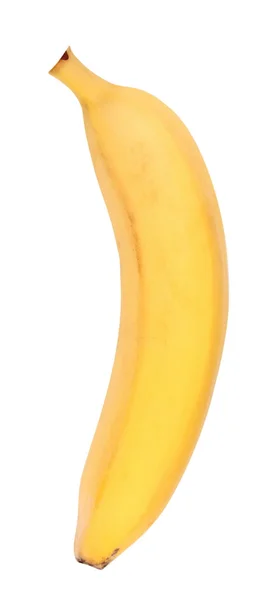 Gele bananen geïsoleerd — Stockfoto