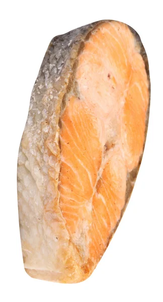 Filete de salmón aislado — Foto de Stock