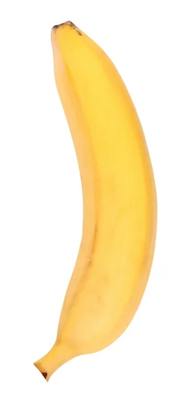 Gelbe Banane isoliert — Stockfoto