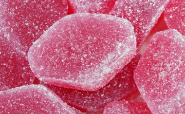 pembe meyve jöle
