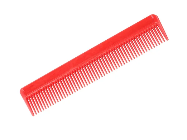 izole kırmızı tarak