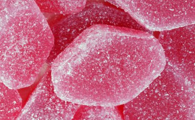 pembe meyve jöle