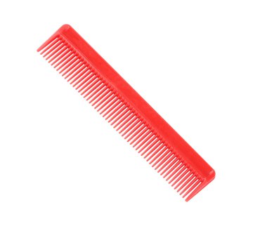izole kırmızı tarak