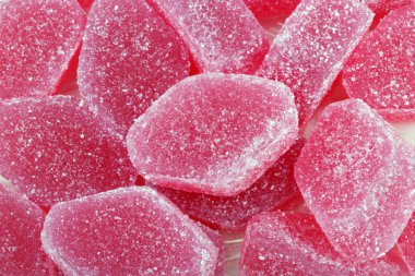 pembe meyve jöle