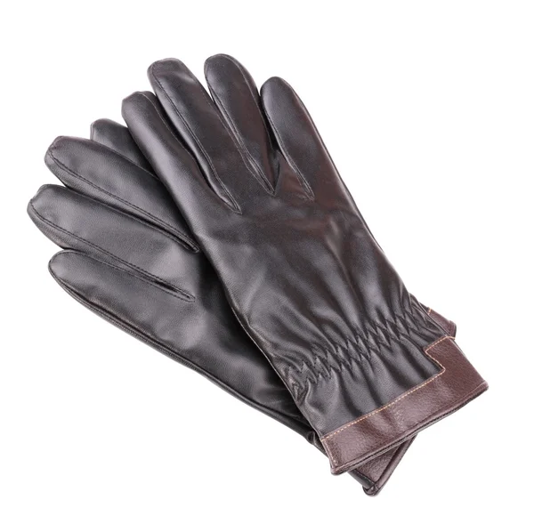 Leather Gloves Isolated — Stock Photo, Image