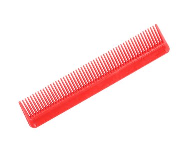 izole kırmızı tarak