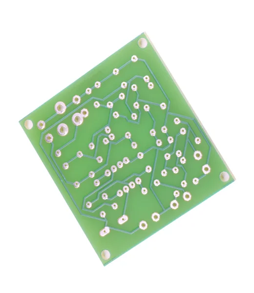 Printed Circuit Board Isolated — Stock Photo, Image