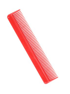 izole kırmızı tarak