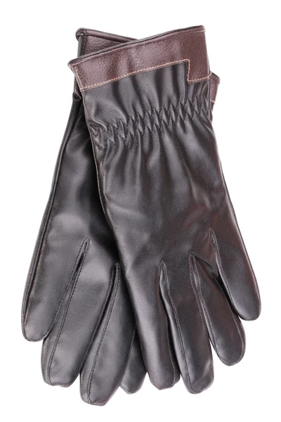 Leather Gloves Isolated — Stock Photo, Image