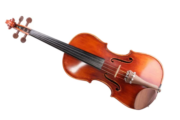 Violino rosso isolato — Foto Stock