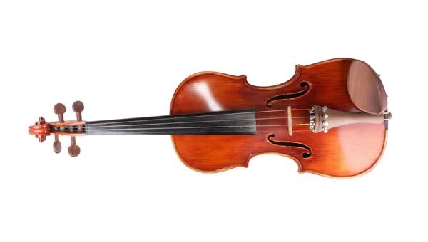 Red Violin Isolated — Stock Photo, Image