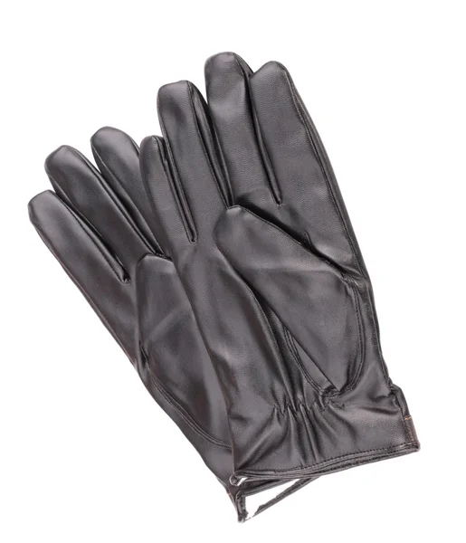 Gants en cuir isolés — Photo