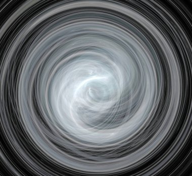 Dijital fraktal resimlerinden birinin resmi