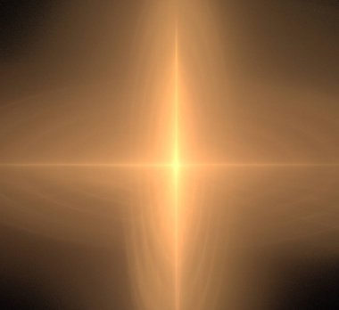 Dijital fraktal resimlerinden birinin resmi