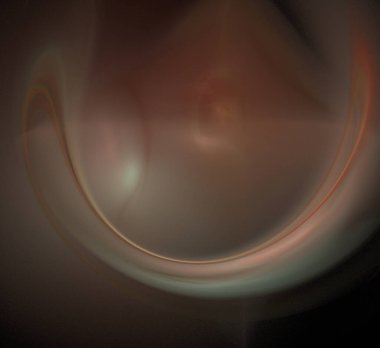 Dijital fraktal resimlerinden birinin resmi