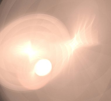 Dijital fraktal resimlerinden birinin resmi