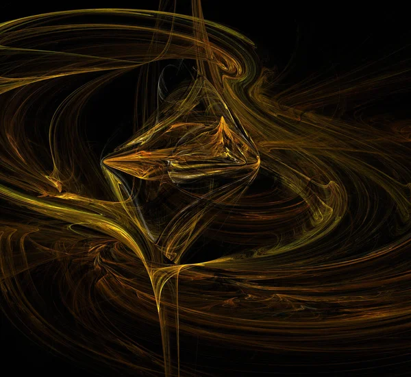 Dijital fraktal resimlerinden birinin resmi