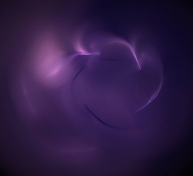 Dijital fraktal resimlerinden birinin resmi