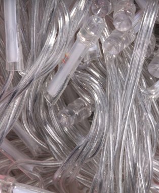 Kurak bir günde Noel çelengi