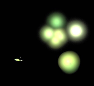 Dijital fraktal resimlerinden birinin resmi