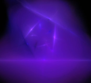 Dijital fraktal resimlerinden birinin resmi