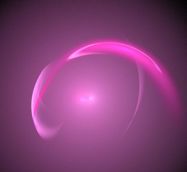 Dijital fraktal resimlerinden birinin resmi